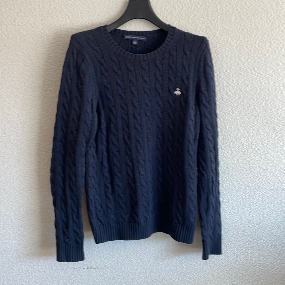 Brooks Brothers cable knit sweater